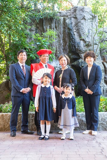 ちゃんちゃんこ撮影