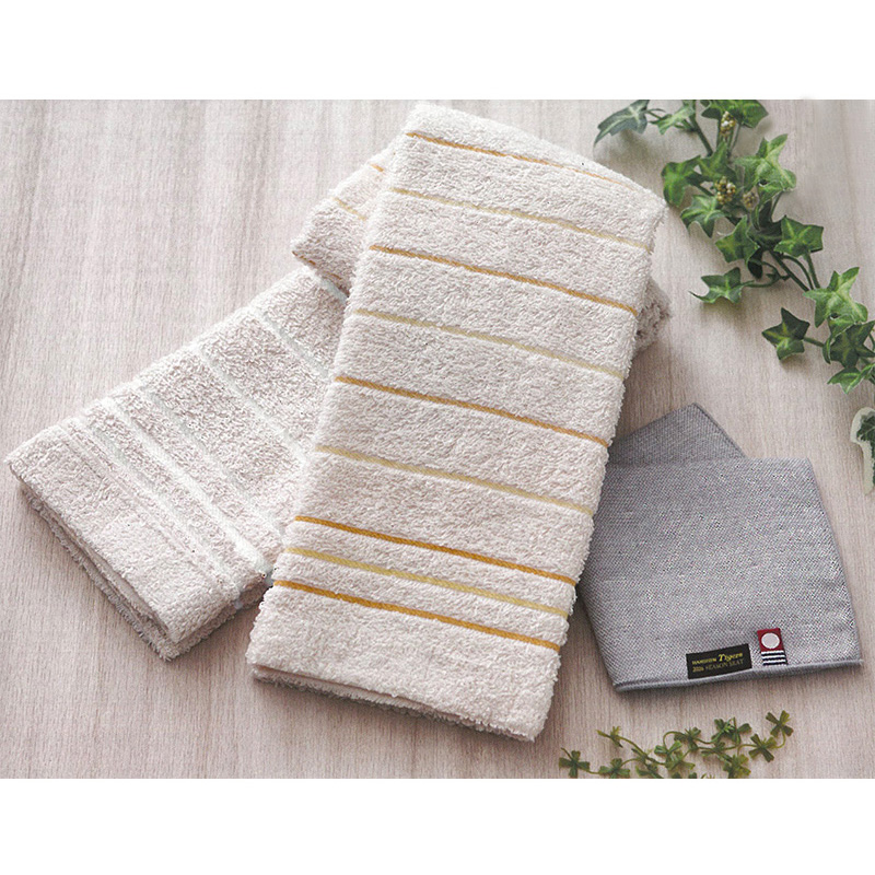 泉州フェイスタオル（2枚）＆今治ミニハンカチセット